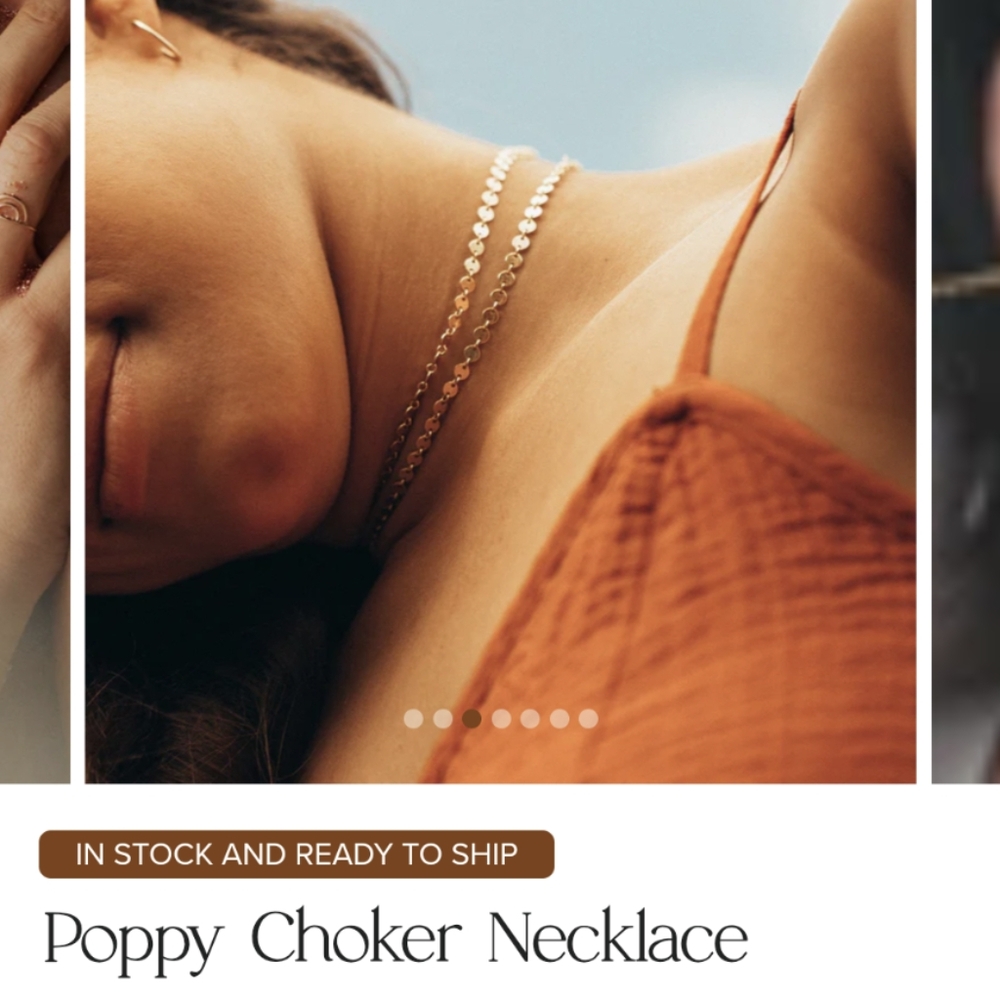 Poppy Choker Necklace